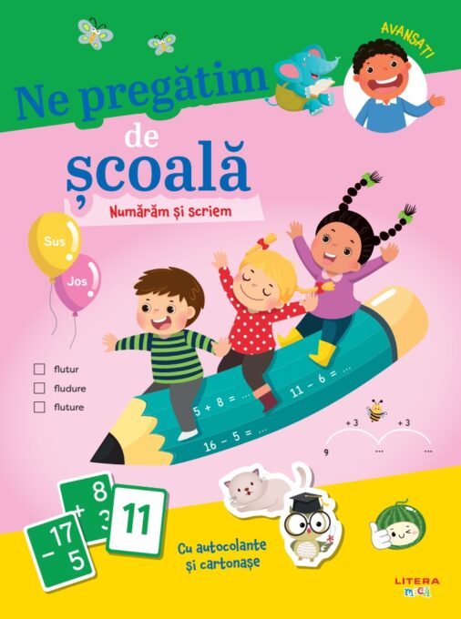 Ne pregatim de scoala. Numaram si scriem Ne pregatim de scoala. Numaram si scriem