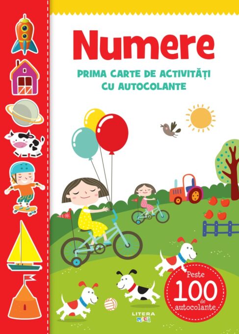 Numere. Prima carte de activitati cu autocolante Numere. Prima carte de activitati cu autocolante