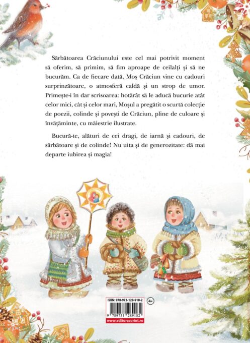 O scrisoare de la Moș Crăciun. Povești, poezii și colinde 2 O scrisoare de la Moș Crăciun. Povești, poezii și colinde - imagine 2