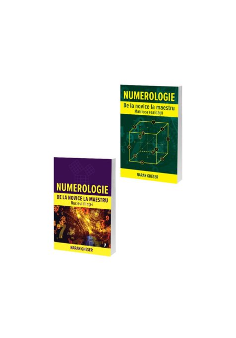 Pachet Numerologie de la novice la maestru. Set 2 carti Pachet Numerologie de la novice la maestru. Set 2 carti