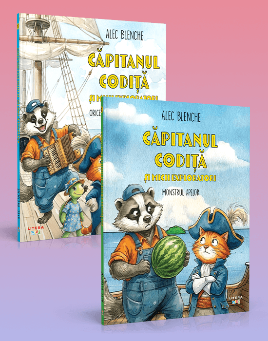 Pachet Capitanul Codita si micii exploratori Pachet Capitanul Codita si micii exploratori