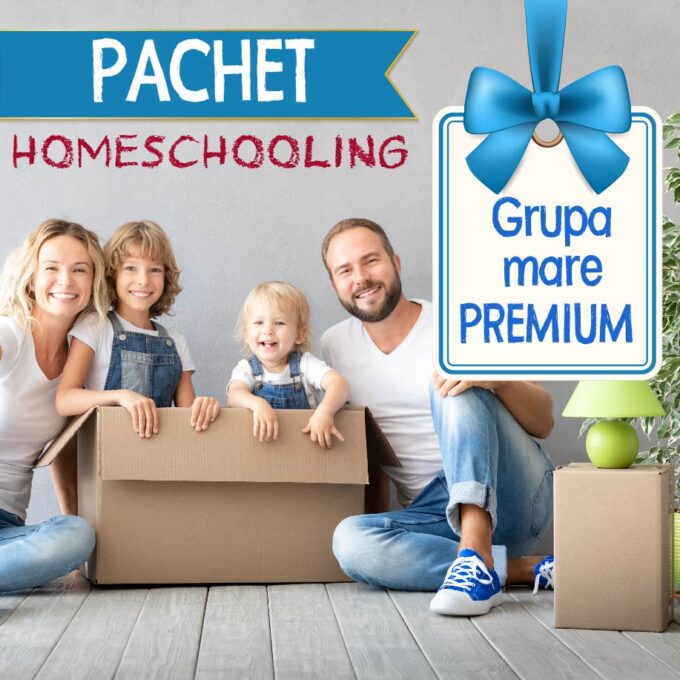 Pachet Homeschooling Grupa mare Premium Pachet Homeschooling Grupa mare Premium