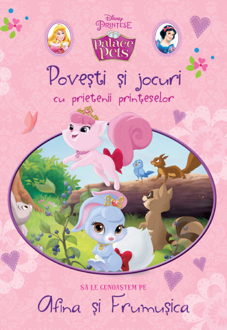 Povești și jocuri cu prietenii prințeselor. Să le cunoaștem pe Afina și Frumușica Povești și jocuri cu prietenii prințeselor. Să le cunoaștem pe Afina și Frumușica