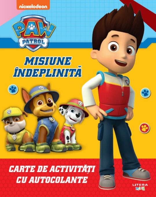 Patrula Catelusilor. Misiune indeplinita. Carte de activitati cu autocolante Patrula Catelusilor. Misiune indeplinita. Carte de activitati cu autocolante