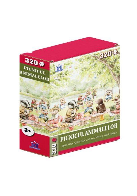 Picnicul Animalelor – Puzzle 320 piese Picnicul Animalelor – Puzzle 320 piese