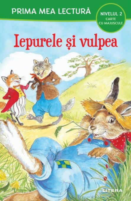Prima mea lectura. Iepurele si vulpea. Carte cu majuscule (Nivelul 2) Prima mea lectura. Iepurele si vulpea. Carte cu majuscule (Nivelul 2)
