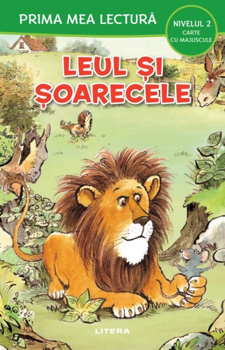 Prima mea lectura. Leul si soarecele. Carte cu majuscule (Nivelul 2) Prima mea lectura. Leul si soarecele. Carte cu majuscule (Nivelul 2)
