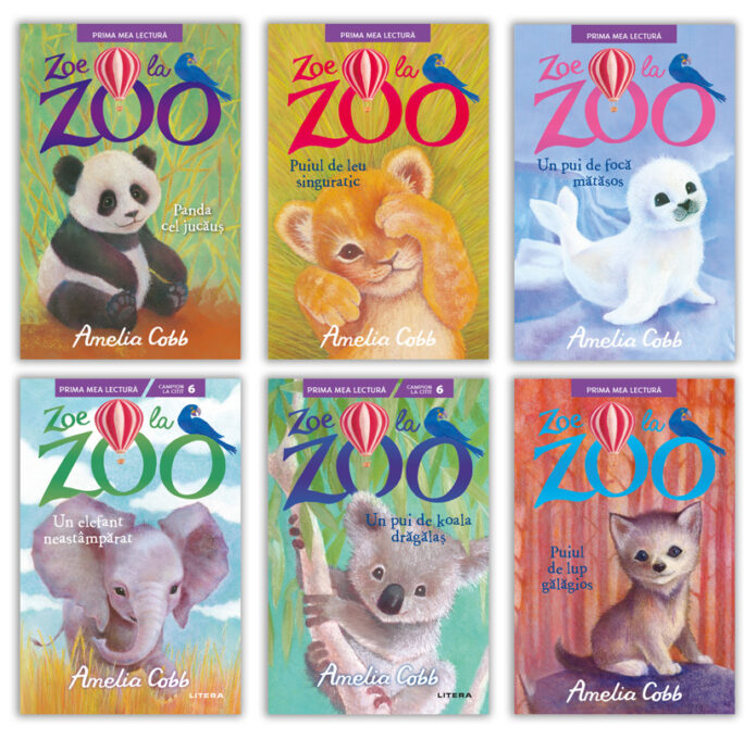 Pachet Prima mea lectura Zoe la zoo Pachet Prima mea lectura Zoe la zoo