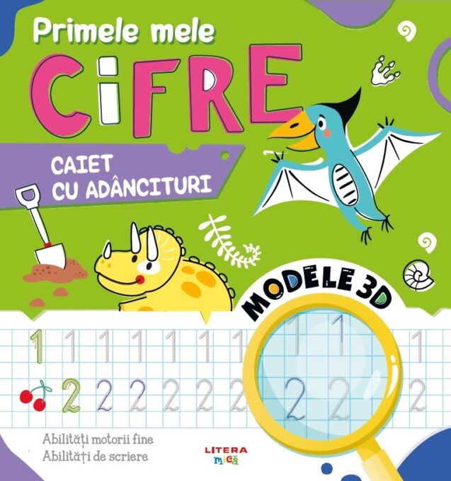 Primele mele cifre. Caiet cu adancituri Primele mele cifre. Caiet cu adancituri