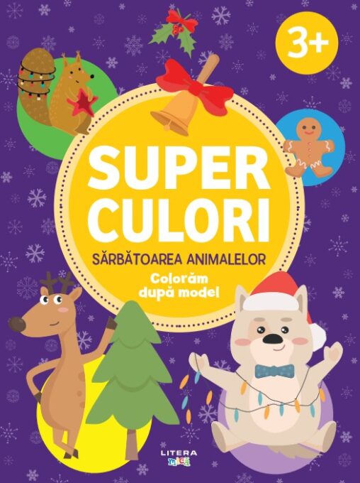 Superculori. Sarbatoarea animalelor. Coloram dupa model (3+) Superculori. Sarbatoarea animalelor. Coloram dupa model (3+)