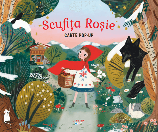 Scufita Rosie. Carte pop-up Scufita Rosie. Carte pop-up