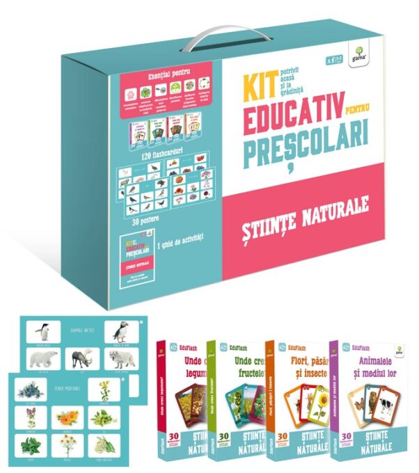 Stiinte naturale. Kit educativ pentru prescolari Stiinte naturale. Kit educativ pentru prescolari