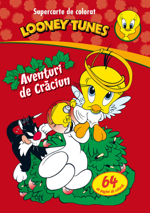Looney Tunes. Aventuri de Crăciun. Supercarte de colorat Looney Tunes. Aventuri de Crăciun. Supercarte de colorat