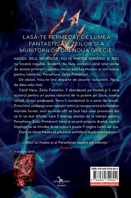 Un joc al răzbunării (vol.2 din seria Saga lui Hades) 2 Un joc al răzbunării (vol.2 din seria Saga lui Hades) - imagine 2