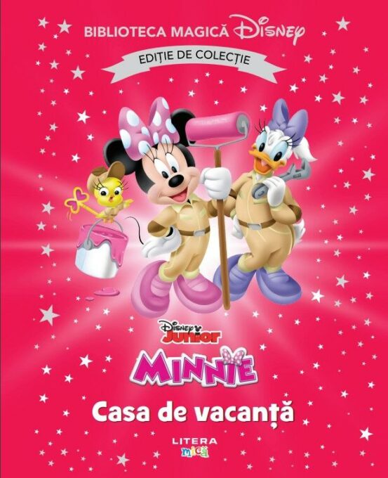 Minnie. Casa de vacanta. Disney. Biblioteca magica. Editie de colectie Minnie. Casa de vacanta. Disney. Biblioteca magica. Editie de colectie